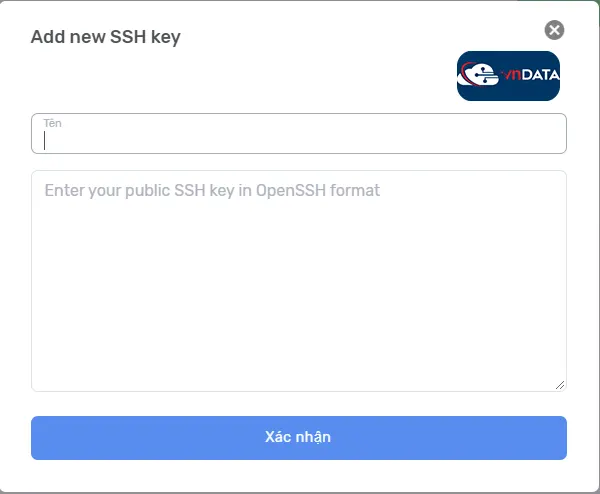 copy public ssh key tu may