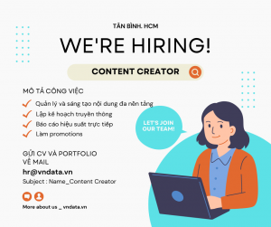 Tuyển dụng Content Creator